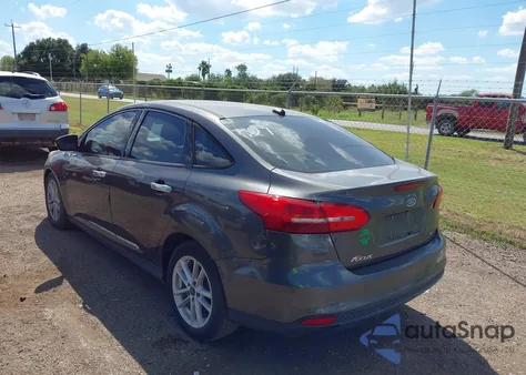 2017 Ford Focus Se из США, поврежденный, VIN 1FADP3F27HL342391